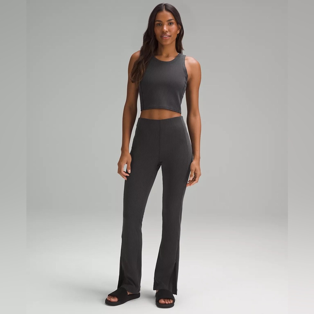 Lululemon - Softstreme Ribbed Flare Pant